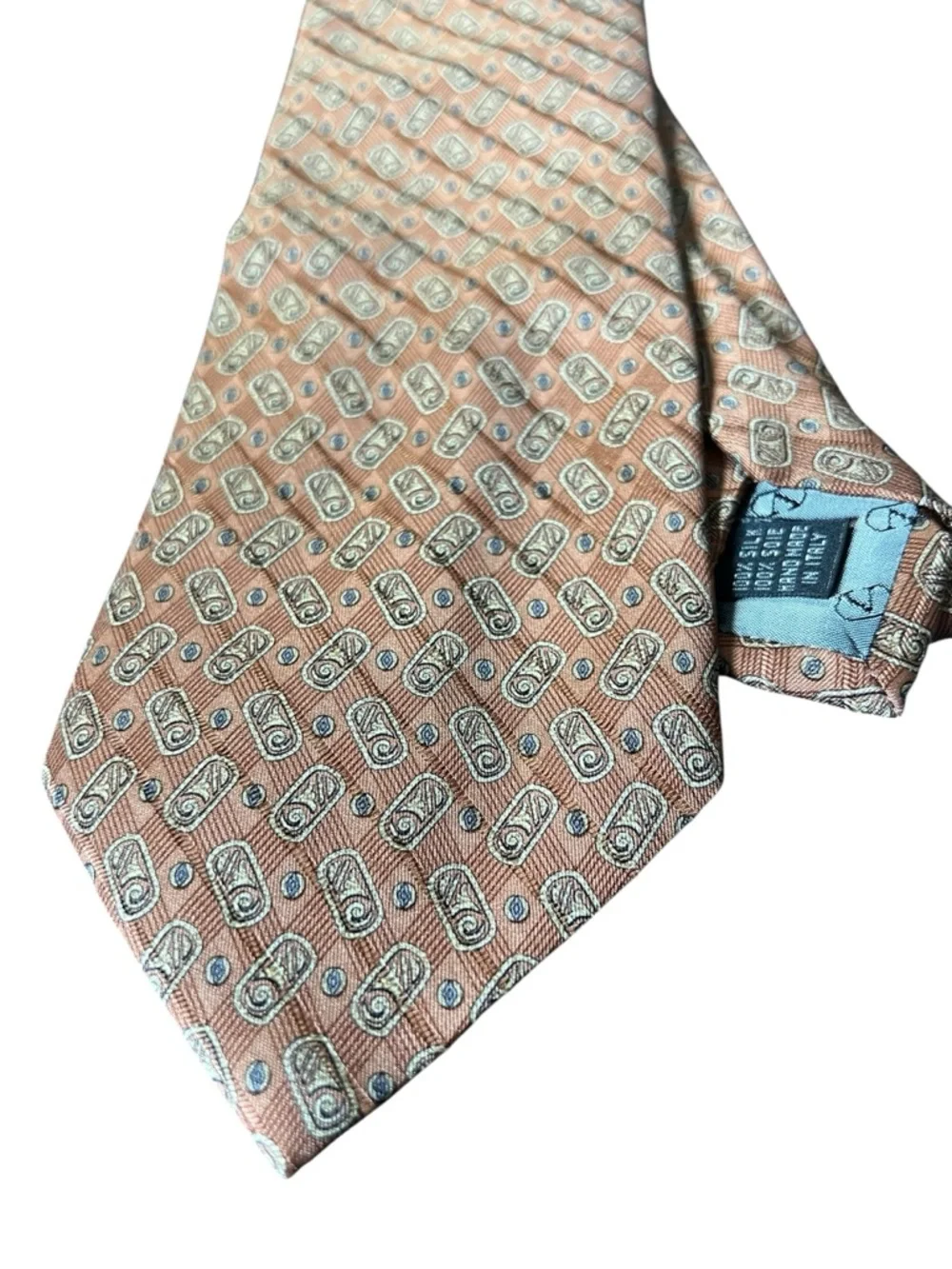 Lot of 6 100% Silk Mens Ties Designer Mixed Brands Valentino Alfani Mondo